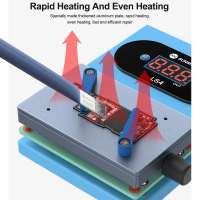 Foto van SUNSHINE LS4 Intelligent Multi-function heating Glue removal and layering heating machine