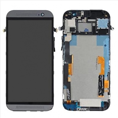 HTC One M8s LCD Display Assembly With Frame (Gold)