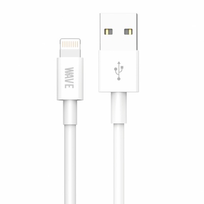 Foto von Wave WA-163 Quick Charger 2A Lighning Cable 30 CM (White)