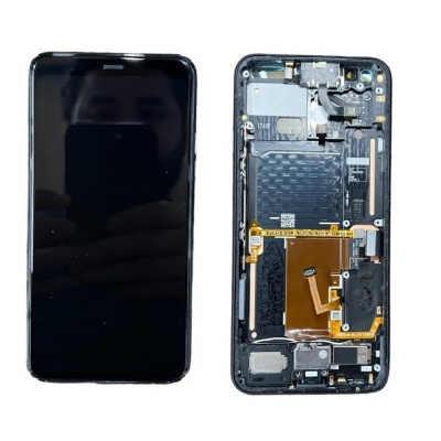 Google Pixel 4 LCD Original Display Assembly With Frame (Black) - KS