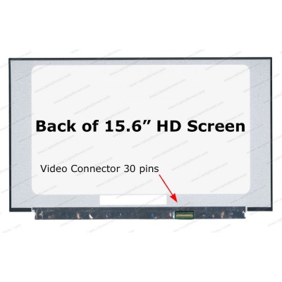 LCD Screen 15.6'' WideScreen MB156CS01-6 VER.1.0 FHD (1920x1080) No Brackets 30 Pin (19mm) - LAS
