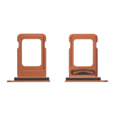 iPhone 17 Pro Max / 17 Pro Sim Card tray (Orange) Foto von iPhone 17 Pro Max / 17 Pro Sim Card tray (Orange)