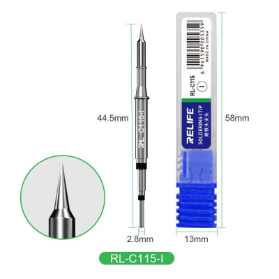 Photo of Relife RL-C115i soldering iron tip