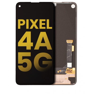 Google Pixel 4A 5G service pack LCD Display Assembly No Frame (Black) - GC