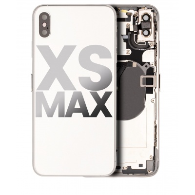 iPhone XS Max Pulled Mid-Frame Housing with Parts No Battery (White) - YL