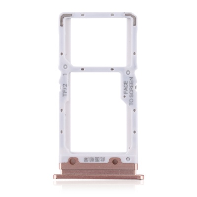 Xiaomi Mi 9 Lite Sim-houder (Gold) Foto van Xiaomi Mi 9 Lite Sim-houder (Gold)