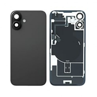 Apple iPhone16 Plus Pulled Back Glass With Steel Plate+Magnet+NFC - Black Foto von Apple iPhone16 Plus Pulled Back Glass With Steel Plate+Magnet+NFC - Black