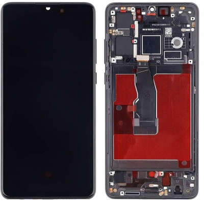 Huawei P30 OLED LCD Display Assembly With Frame (Black) - CKS