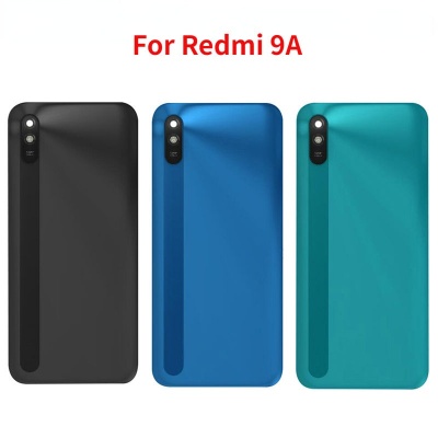 Xiaomi Redmi 9A Backcover with Camera Glass (Green) - LY