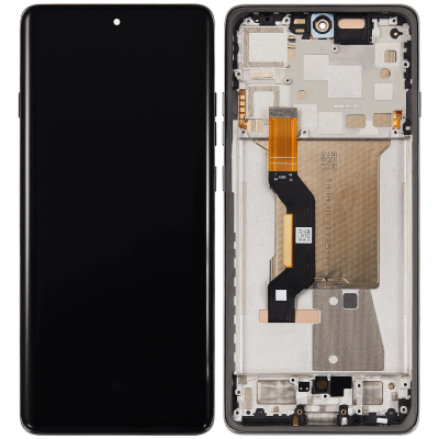 Photo of Motorola Edge 60 Pro ORi LCD Display Assembly with Frame (White)