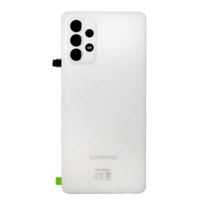 Samsung Galaxy A72 (A725) service pack Back Cover with Camera Lens Glass (White)