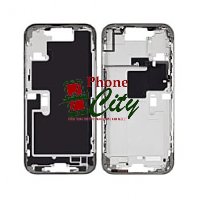 Apple iPhone16 Pro Max Pulled Mid-Frame Housing+BackCover+ No Battery(White)-EKS