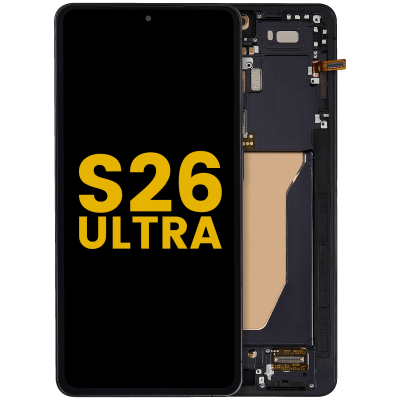 Foto van Samsung Galaxy S26 Ultra 5G Service Pack LCD Scherm Met Frame (zwart)
