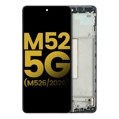 Samsung Galaxy M52 5G (M526B) LCD Display Assembly No Frame (Black)