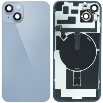 Foto van Apple iPhone 14 Plus Pulled Back Glass With Steel Plate+Magnet+NFC -Blue