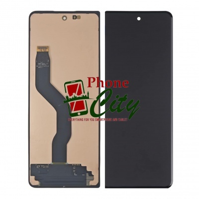 Samsung Galaxy Z Fold 5 (F946) Service Pack Outer LCD Display Assembly No Frame (Black) - YM