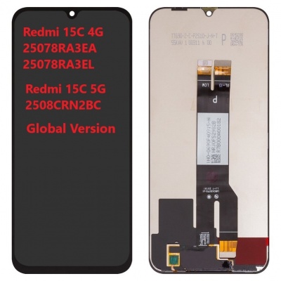 Xiaomi Redmi 15C 5G Global Version LCD Display Assembly NO Frame (All Colors) Photo of Xiaomi Redmi 15C 5G Global Version LCD Display Assembly NO Frame (All Colors)