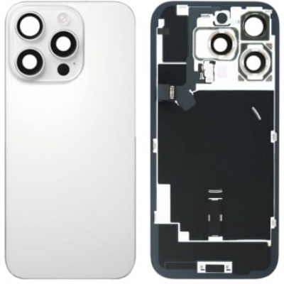 iPhone 16 Pro Pulled Back Glass With Steel Plate+Magnet+NFC - White Titanium Foto von iPhone 16 Pro Pulled Back Glass With Steel Plate+Magnet+NFC - White Titanium