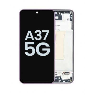 Samsung Galaxy A37 (SM-A376) Service Pack LCD Scherm Met Frame (Violet) Foto van Samsung Galaxy A37 (SM-A376) Service Pack LCD Scherm Met Frame (Violet)