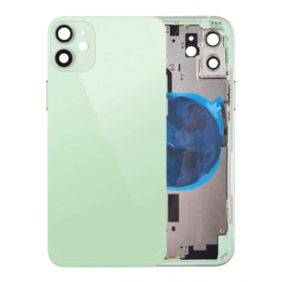 Foto van Apple iPhone 12 Pulled Mid-Frame Housing No Battery (Green)
