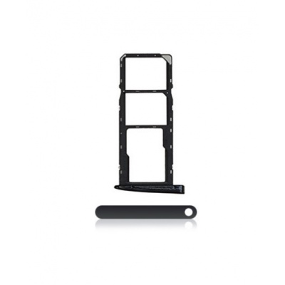 Motorola G6 Dual Sim Card Tray (Black)