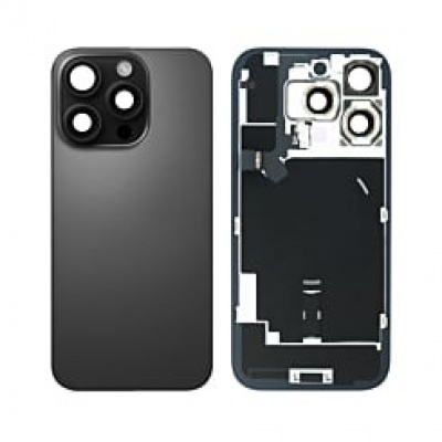 Apple iPhone 16 Pro Pulled Back Glass With Steel Plate+Magnet+NFC - Black Titanium Foto von Apple iPhone 16 Pro Pulled Back Glass With Steel Plate+Magnet+NFC - Black Titanium