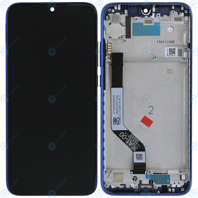 Foto van Xiaomi Redmi Note 7 LCD Scherm Met Frame (Blue)