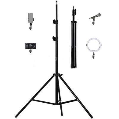 TriPod Stand For Phone / Camera And Ring Light 2.1CM (Only Stand) Foto von TriPod Stand For Phone / Camera And Ring Light 2.1CM (Only Stand)
