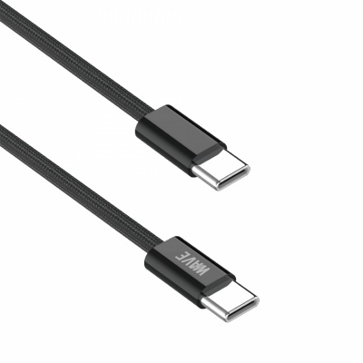 Foto von Wave WA-354 Type-C to Type-C Data Cable 1M (Black)