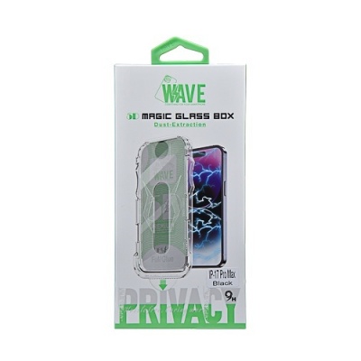 Foto von Wave MAGIC Glass Box Dust-Extraction (Privacy) - iPhone 16e / 14 / 13 / 13 Pro
