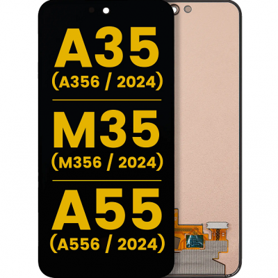 Samsung Galaxy A55 (SM-A556)/A35 (A356)/M35 (SM-M356) service pack LCD Display No Frame (All Colors) Foto van Samsung Galaxy A55 (SM-A556)/A35 (A356)/M35 (SM-M356) service pack LCD Display No Frame (All Colors)