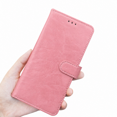Photo of Wave Leather Book Case iPhone 18 Pro - Pink
