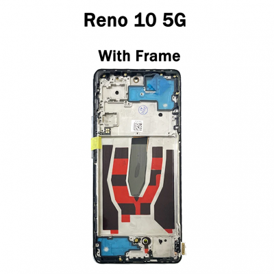 Photo of Oppo Reno10 5G OLED LCD Display Assembly With Frame (Black)