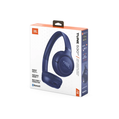 Foto van JBL Tune 530BT Wireless On-Ear Headphones (Blauw)