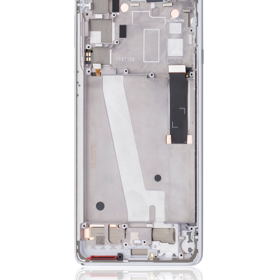 Motorola Moto Edge 20 ORi LCD Display With Frame (white) Foto von Motorola Moto Edge 20 ORi LCD Display With Frame (white)