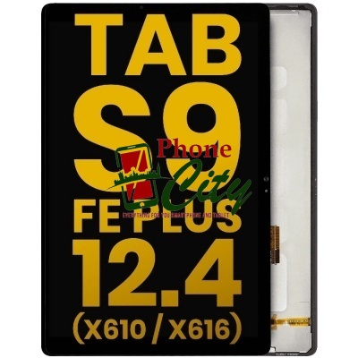 Samsung Galaxy Tab S9 FE+ (X610 / X616) LCD Display Assembly No Frame (Black) 
