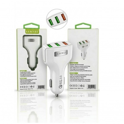 Foto van Car Charger With 3 USB-A Port 