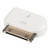 Afbeelding van 30-pins dock-adapter 30-pins dock mannelijk - USB Micro B vrouwelijk wit