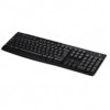 Afbeelding van Draadloos Keyboard Standaard USB US International Zwart