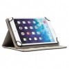 Afbeelding van Universele folio-case/standaard voor 10”-tablet PU leer zwart