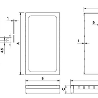 Foto van RFI LOW MODULAR BEHUIZING - 67.5 x 68 x 17mm