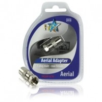 Foto van Video adapter f plug mannelijk - coax vrouwelijk