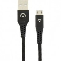 Foto van USB 2.0 Kabel A Male - Micro-B Male 0.2 m Zwart