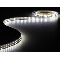 Foto van FLEXIBELE LED STRIP - KOUD WIT 6500K - 1200 LEDs - 5m - 24V