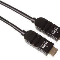 Foto van 90° HDMI PLUG NAAR 90° HDMI PLUG - ZWART/BASIS/2.50m