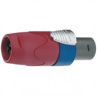 Foto van Cable socket, Speakon Rood 4P