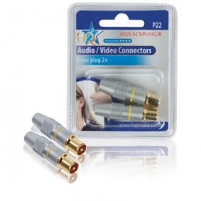 High end coax pluggen