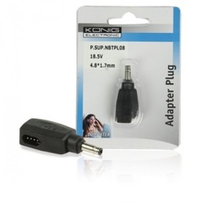 Notebookadapter plug 4.8x1.7 mm