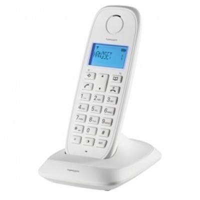 Wireless dect-phone white
