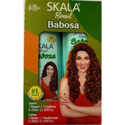 Foto van Skala Babosa Aloe Vera Shampoo & Conditioner Set